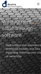 Mobile Screenshot of dextratech.com