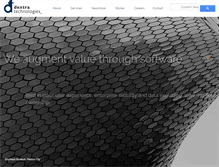 Tablet Screenshot of dextratech.com